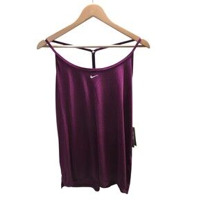 Nike Tank top Women's Size XXL Purple Training Dri-Fit